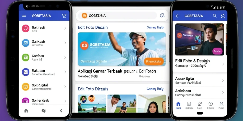 Screenshot utama GOBETASIA menampilkan antarmuka pengguna yang menarik dan fungsional.