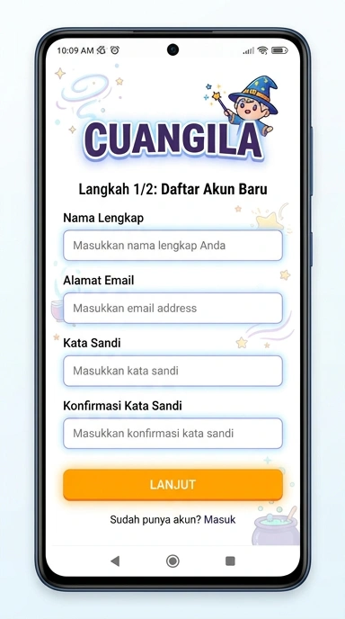 Cara Mudah Buat Akun Cuangila untuk Pengguna Android